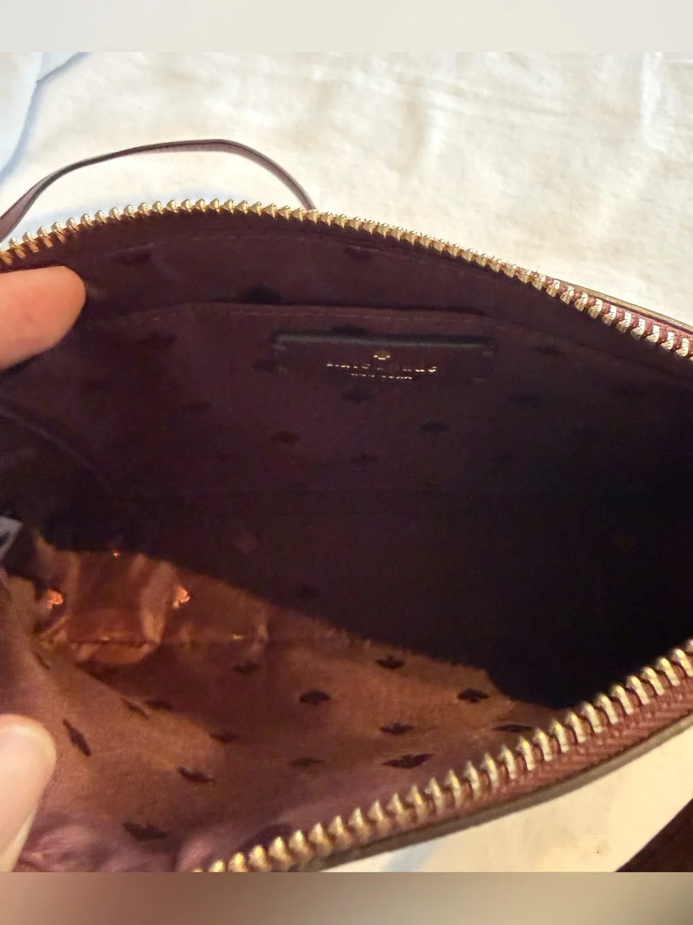 Kate Spade New York Cherrywood Glitter Crossbody Bag - Picture 8 of 9